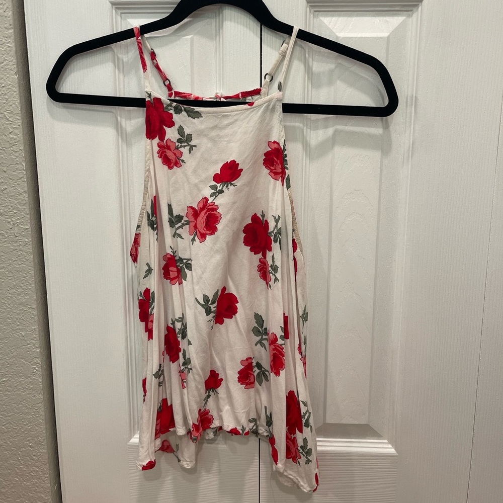 High neck Hollister tank top